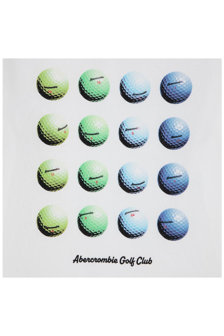 Kids' Golf Balls Cotton Blend Graphic T-Shirt, Alternate, color, BRIGHT WHITE
