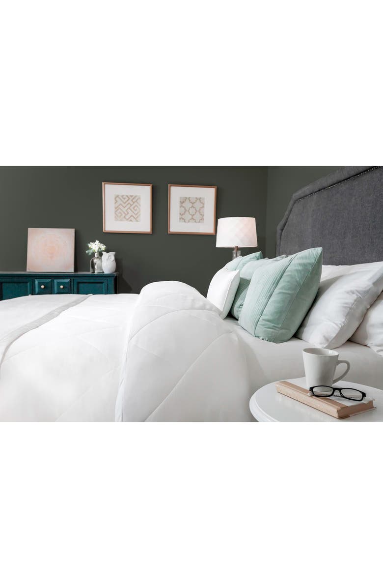 Cozy Earth All Season Weight Comforter, Alternate, color, White