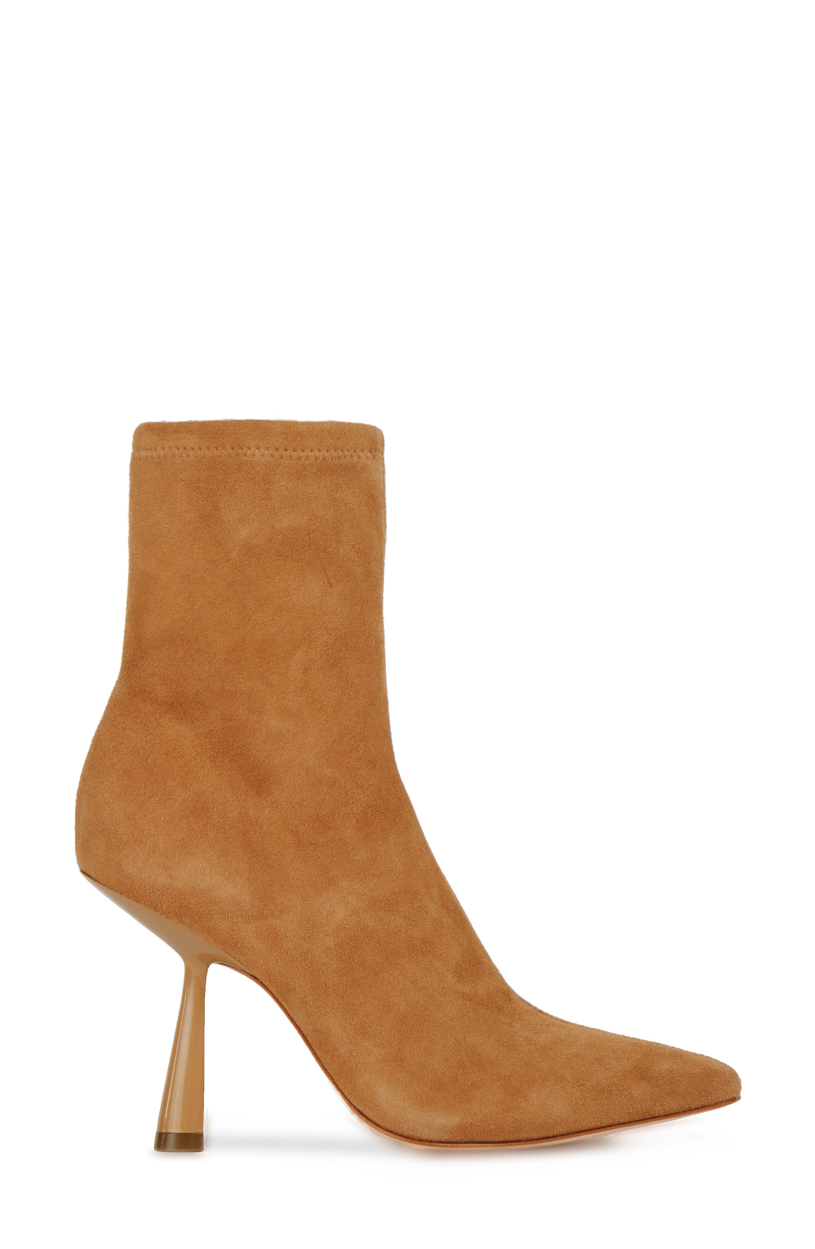 BLACK SUEDE STUDIO Jelena Pointed Toe Bootie, Alternate, color, 