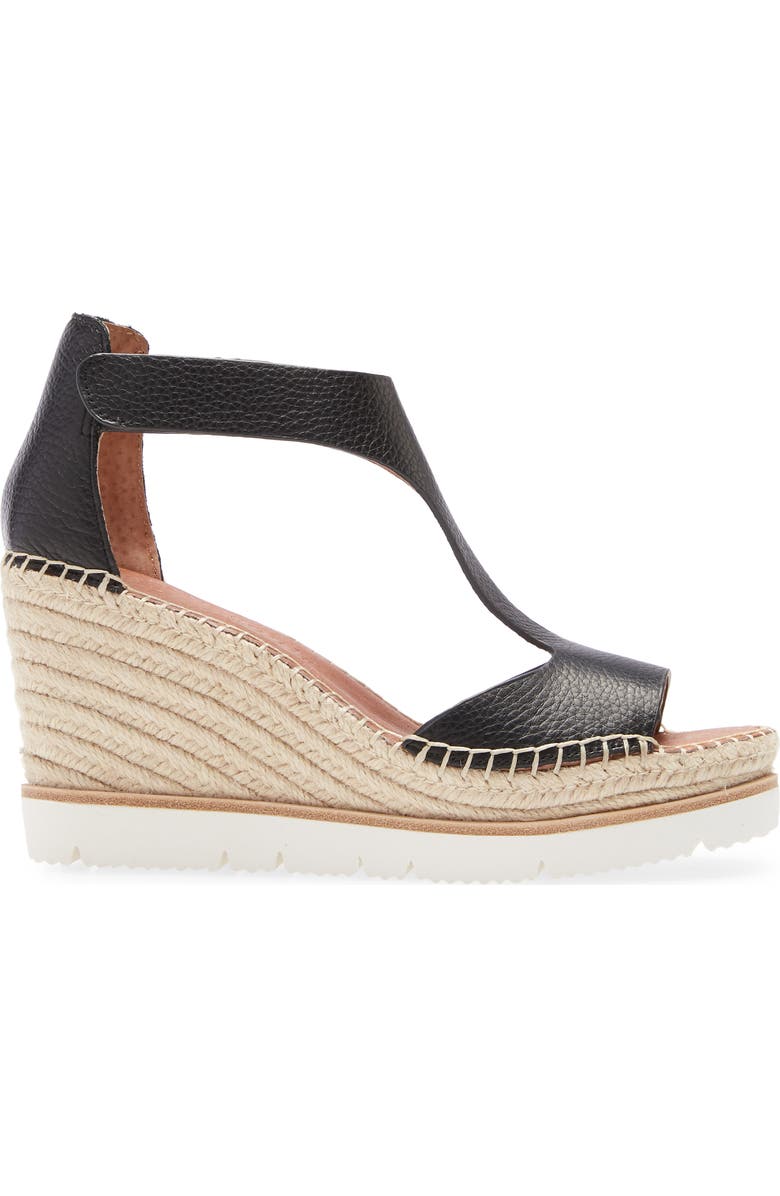 Gentle Souls Signature Elyssa T-Strap Wedge Sandal, Alternate, color,