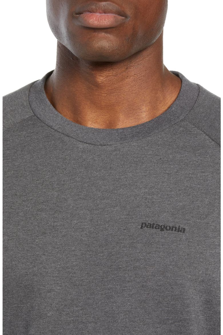 P-6 Logo Regular Fit Lightweight Sweatshirt, Alternate, color, FORGE GREY