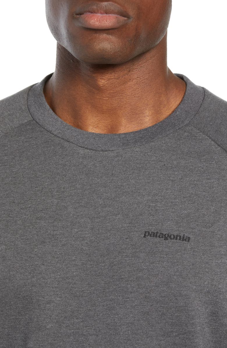 Patagonia P-6 Logo Regular Fit Lightweight Sweatshirt, Alternate, color, 