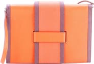 Pre-Owned Hermes H Passant Clutch Shoulder Bag Evercolor
