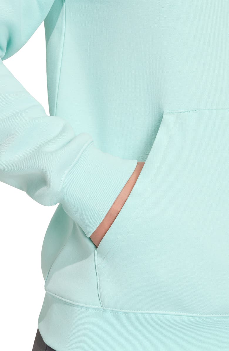 adidas Messi Fleece Hoodie, Alternate, color, Semi Flash Aqua/ /