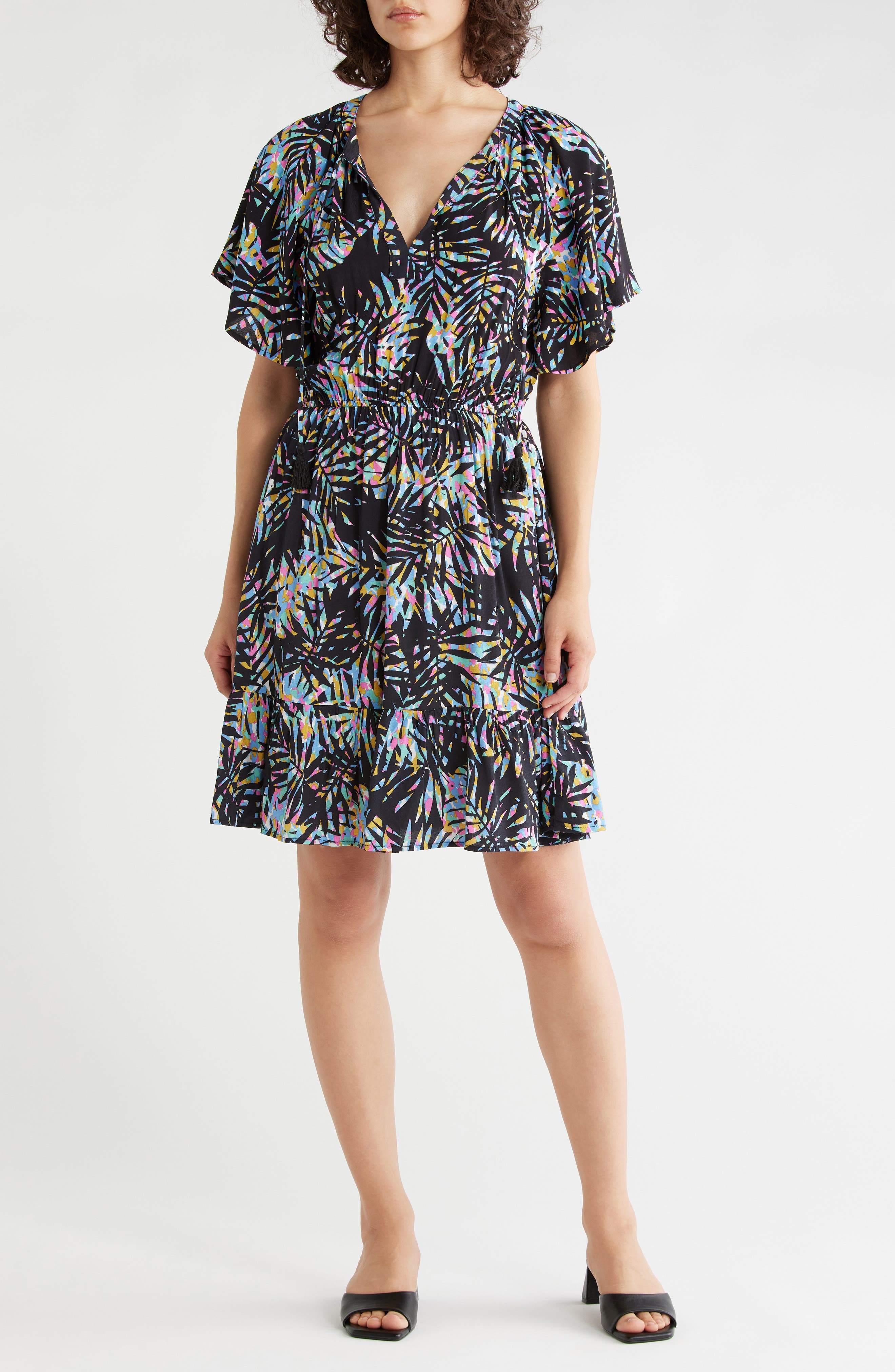 Lovestitch Flutter Sleeve Dress