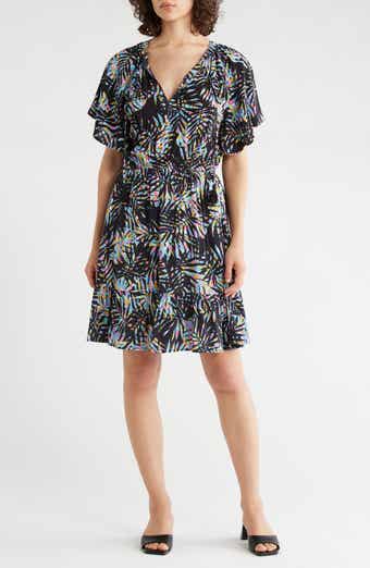 Flutter Sleeve Dress