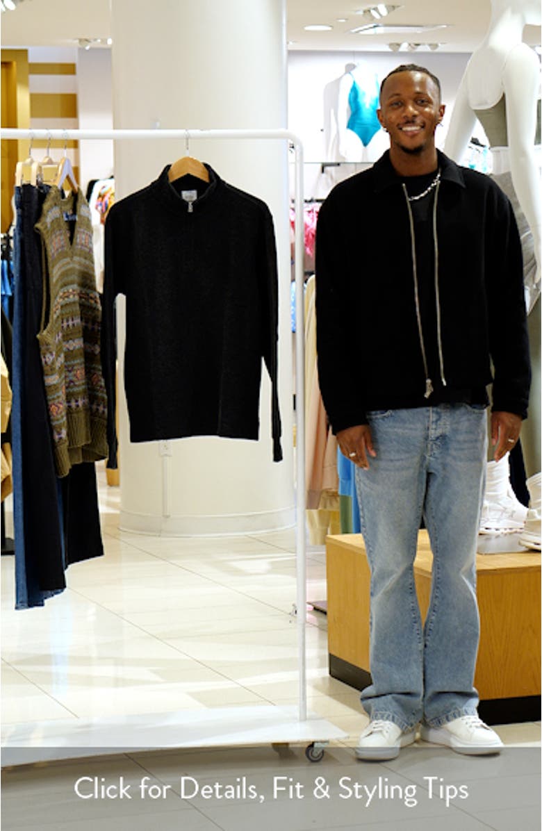 Knit Cotton Blend Sweatshirt, sales video thumbnail