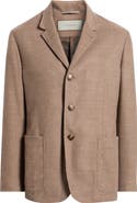 Canali Bruma Trim Fit Wool Jacket
