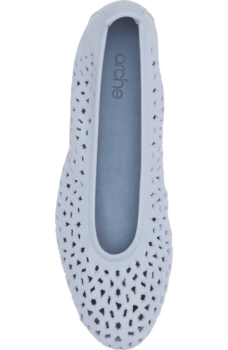 Arche Lilly Perforated Ballet Flat, Alternate, color,