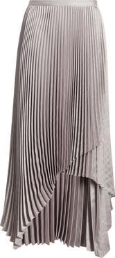 BOSS Orange Vlantel Pleated Asymmetric Midi Skirt