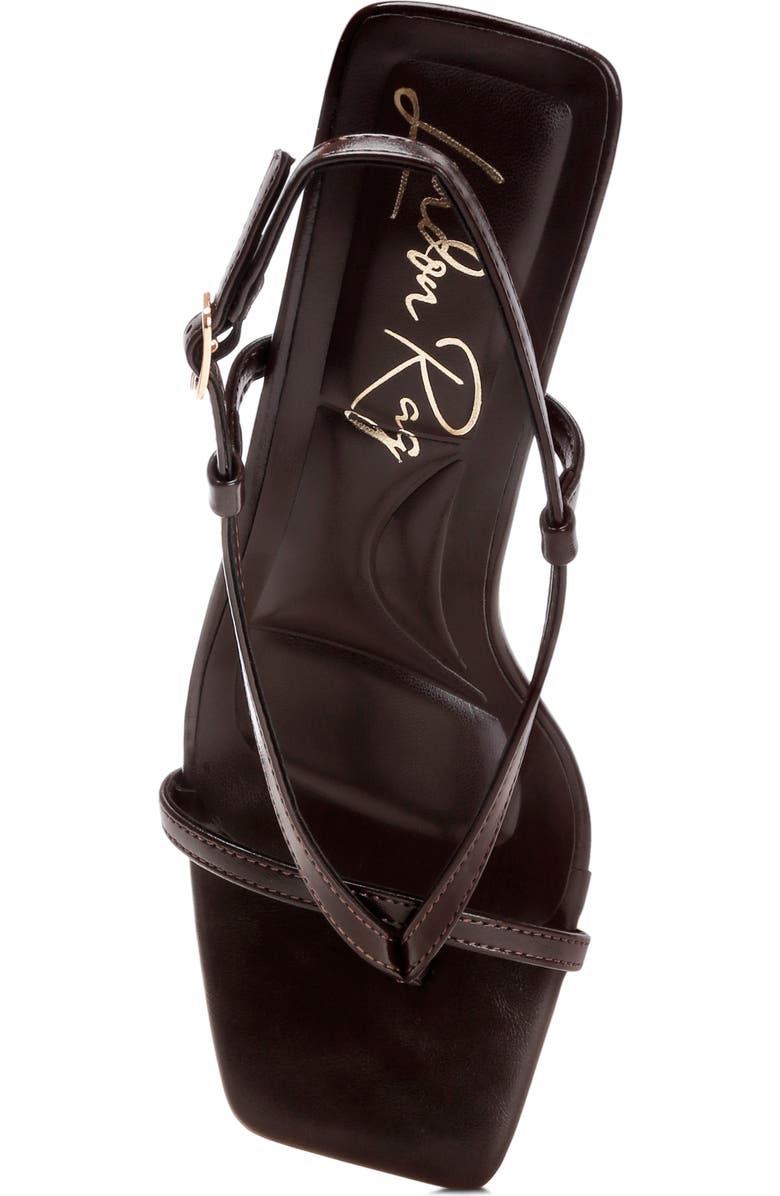 LONDON RAG Yarsa Strappy Slingback Sandal, Alternate, color, Brown