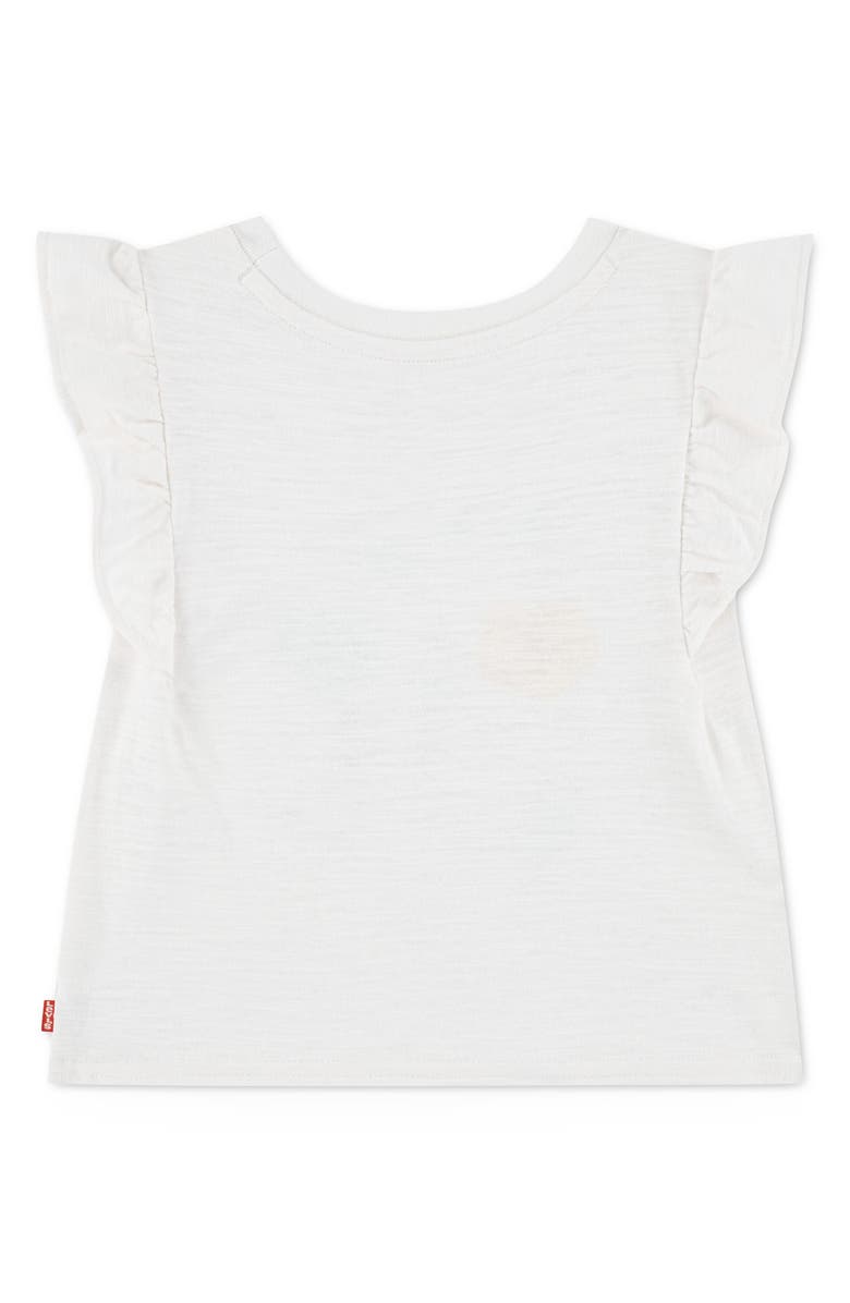 Levi's Kids' Coastal Flutter Sleeve Graphic T-Shirt, Alternate, color, Antique White