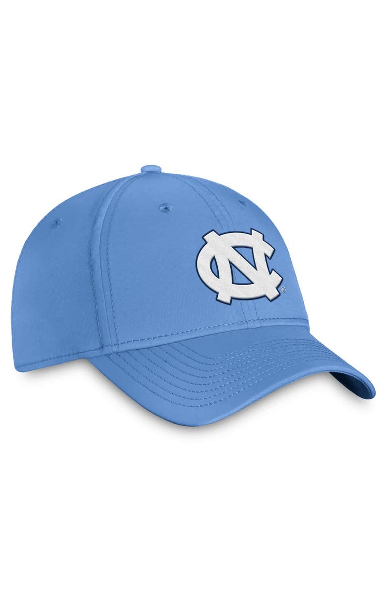 TOP OF THE WORLD Men's Top of the World Carolina Blue North Carolina Tar Heels Clam Flex Hat, Alternate, color, Light Blue