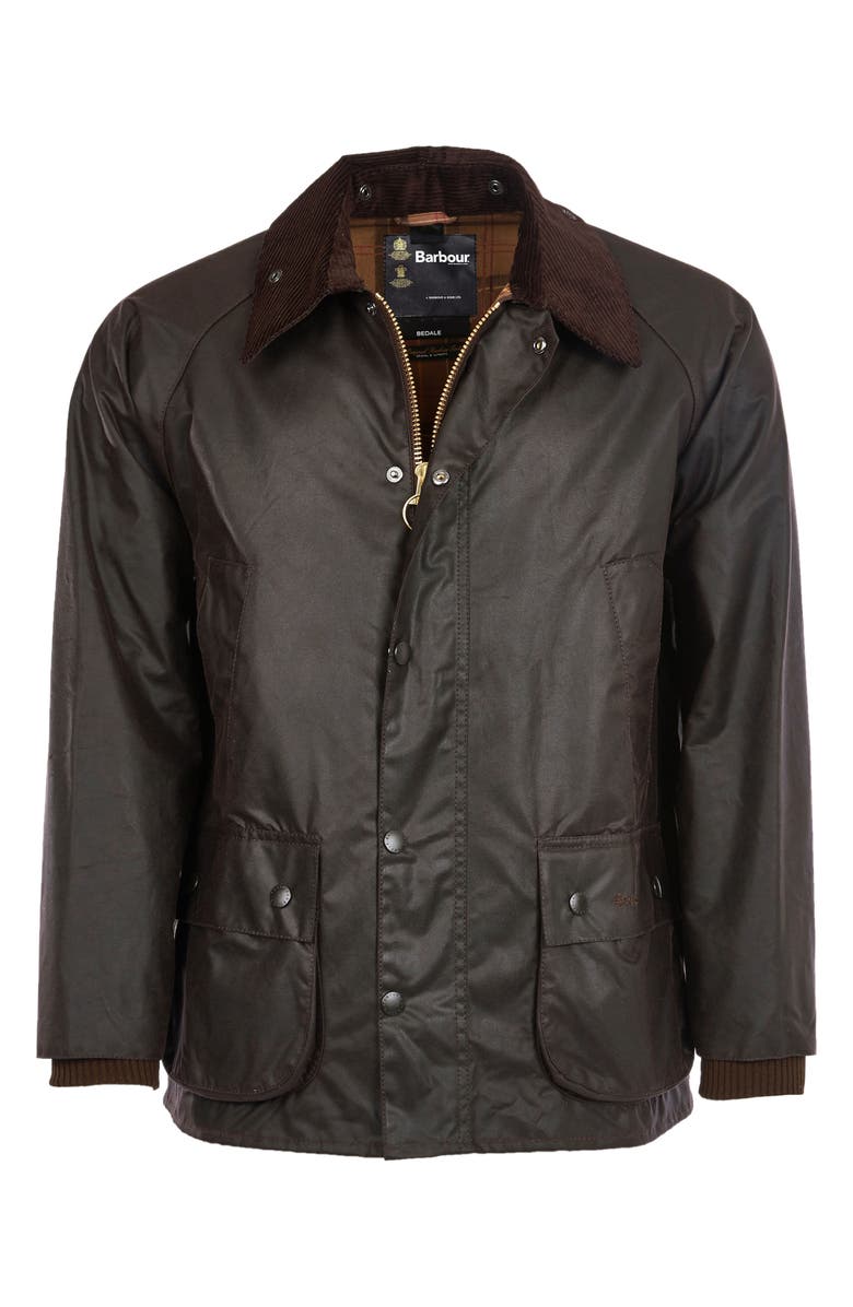 Barbour Bedale Water Resistant Wax Cotton Jacket, Alternate, color, 