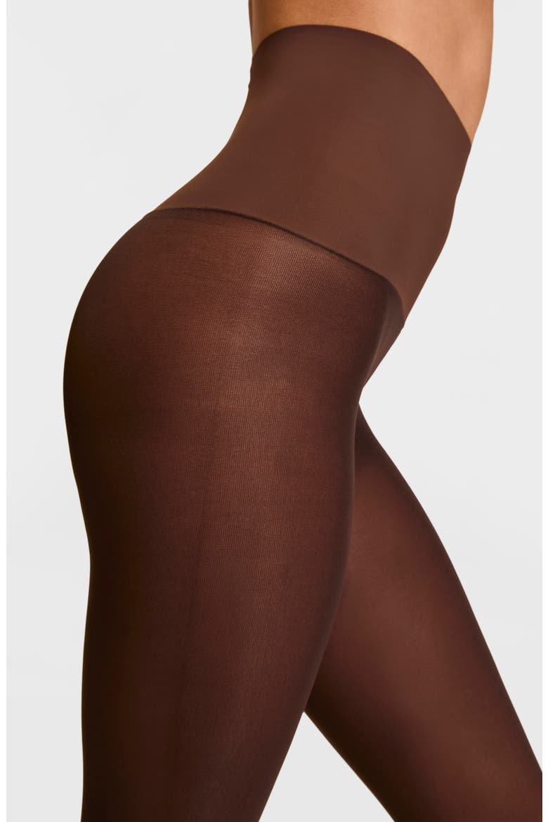 Semi Opaque 35 Denier Tights, Alternate, color, ESPRESSO