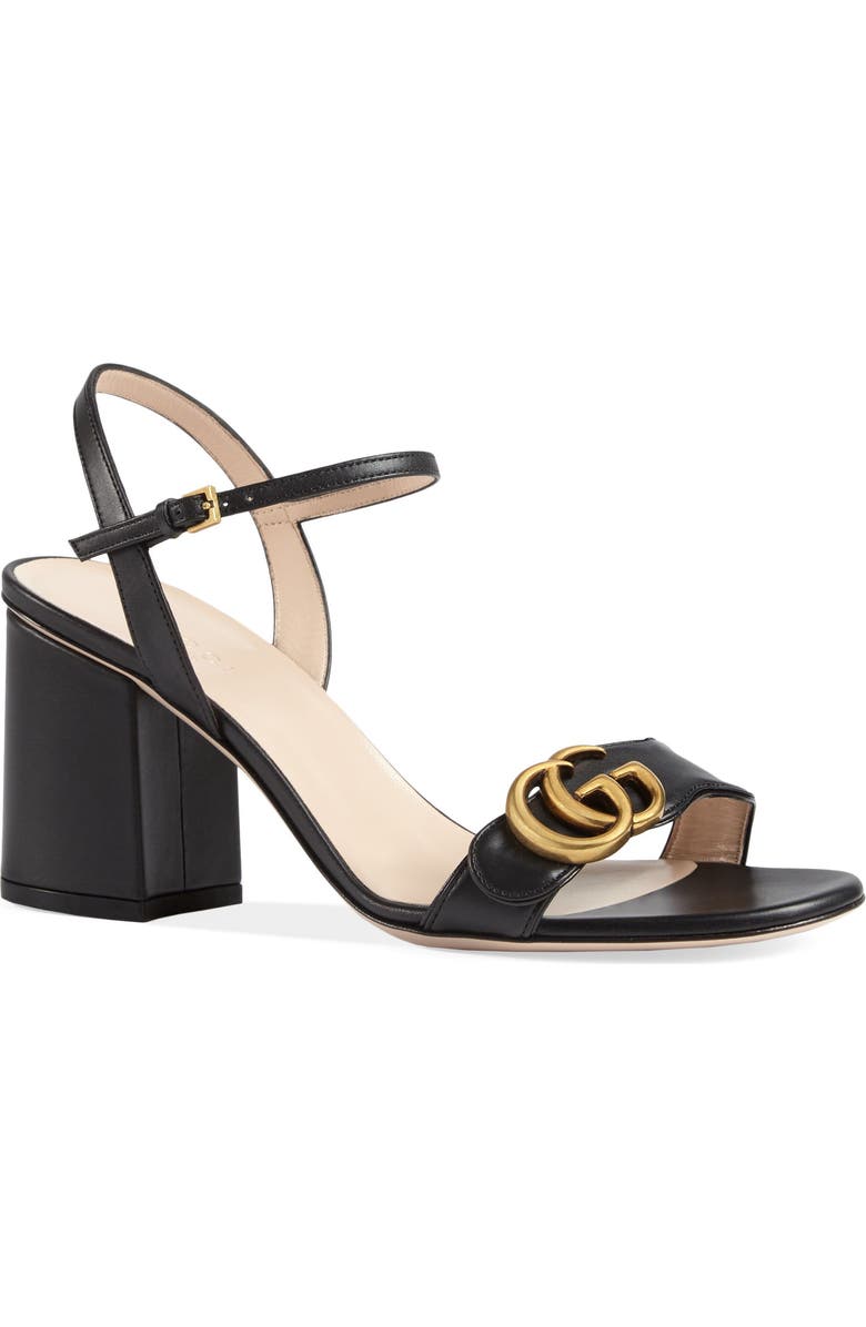 Gucci GG Quarter Strap Sandal, Main, color,