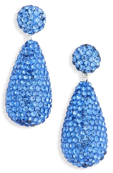 Pavé Drop Earrings
