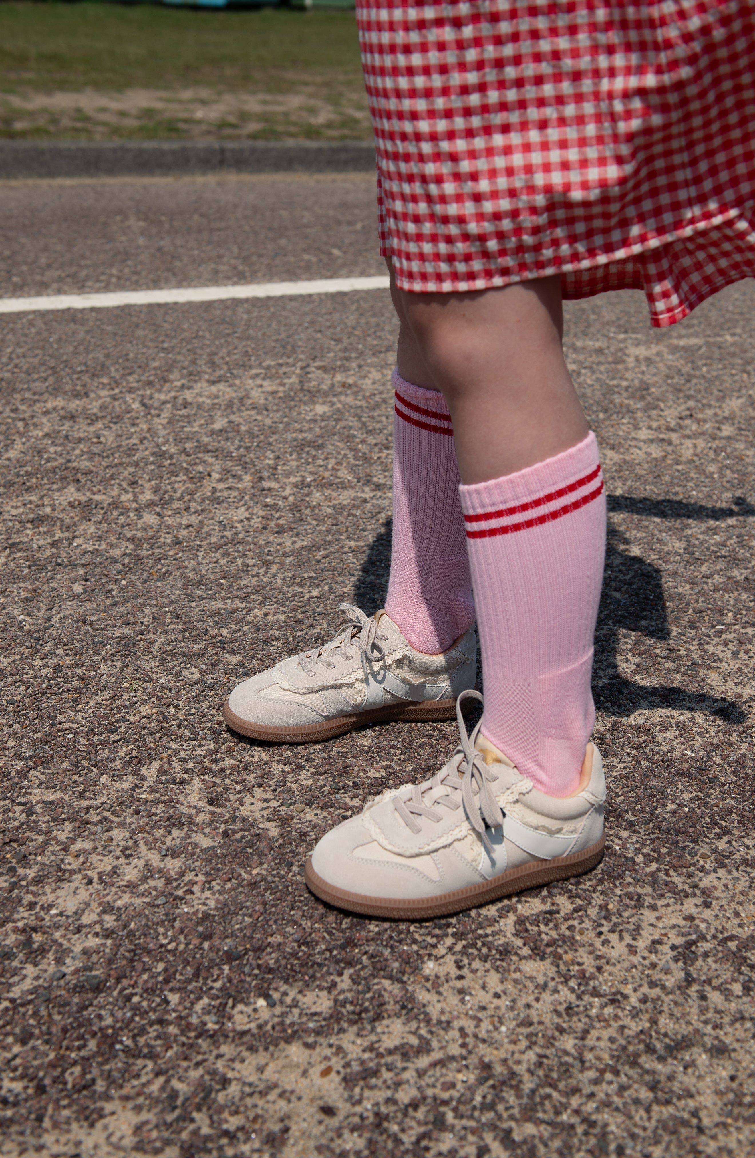 Young Soles Brooking Kids Sneakers, Alternate, color, White Lace