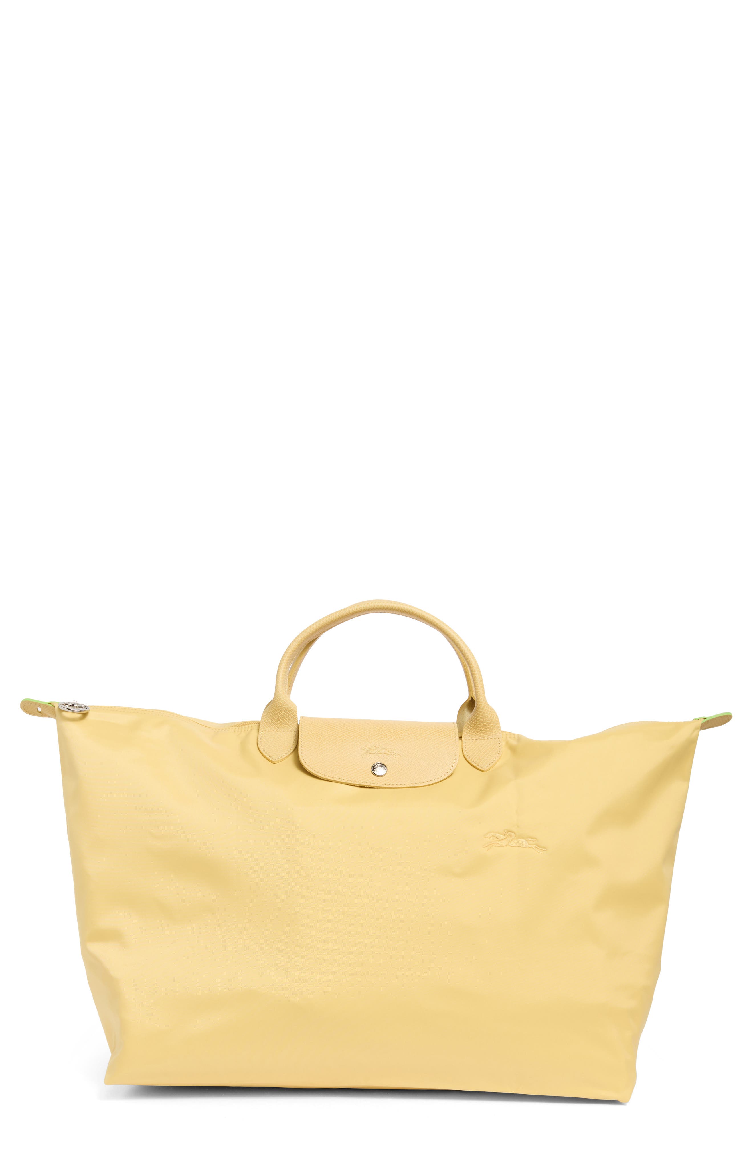 Longchamp Le Pliage Green Recycled Travel Duffle Bag, Main, color, 