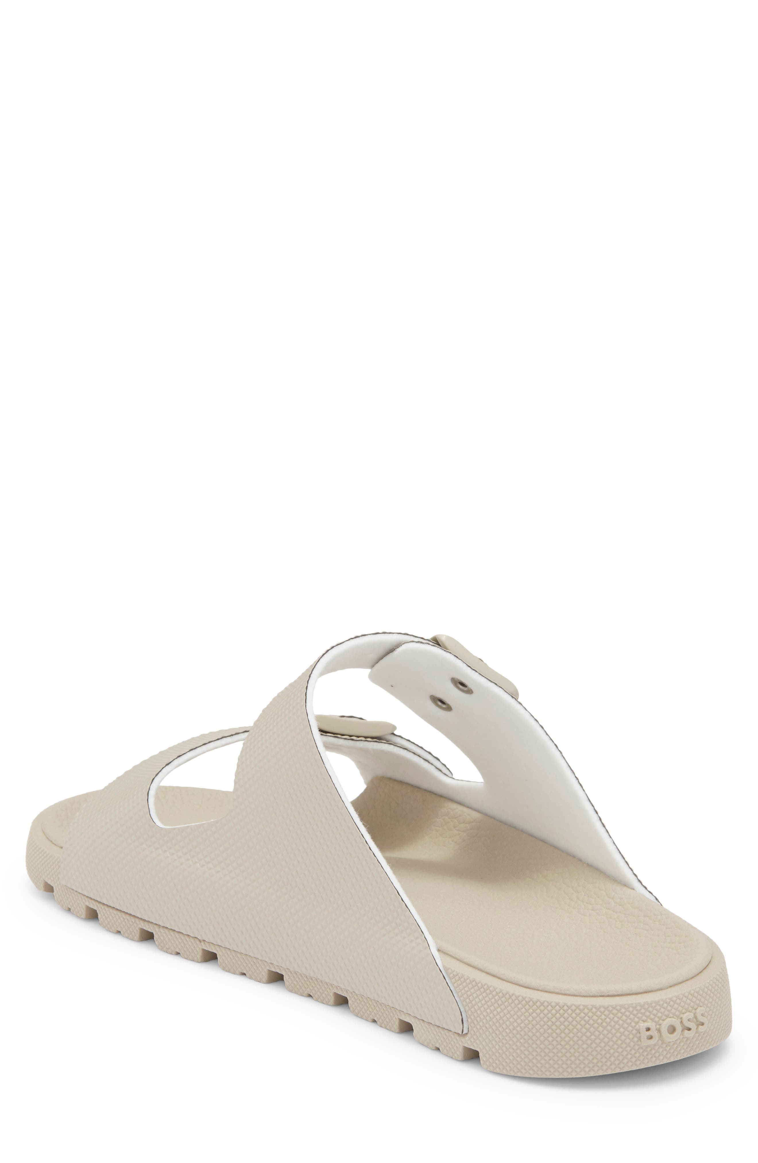BOSS Surfley Slide Sandal, Alternate, color, Light Beige