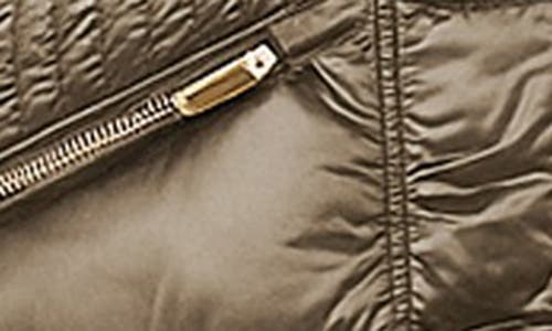 Noize Gigi-el Faux Fur Trim Hooded Parka In Brown