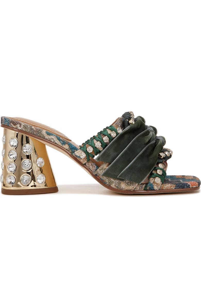 Circus NY by Sam Edelman Vera Block Heel Sandal, Alternate, color, Ocean Sapphire Multi