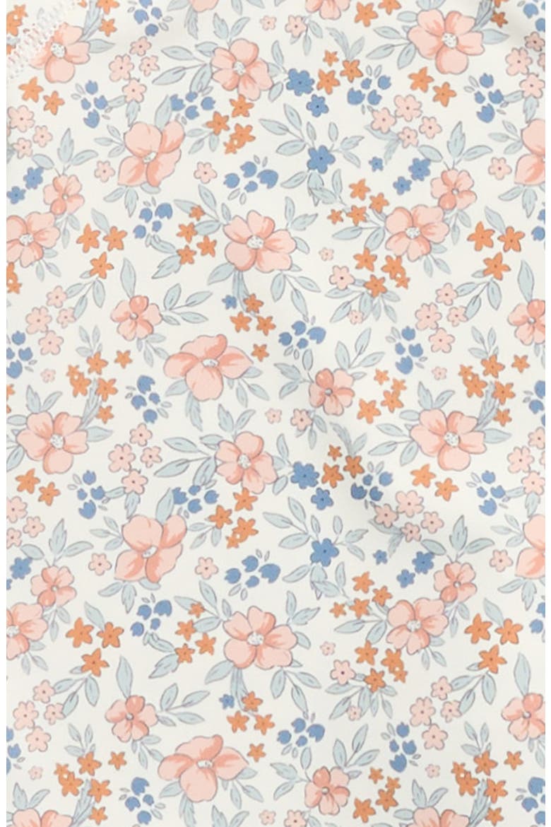 Flower Fields Two-Piece Rashguard, Alternate, color, IVORY
