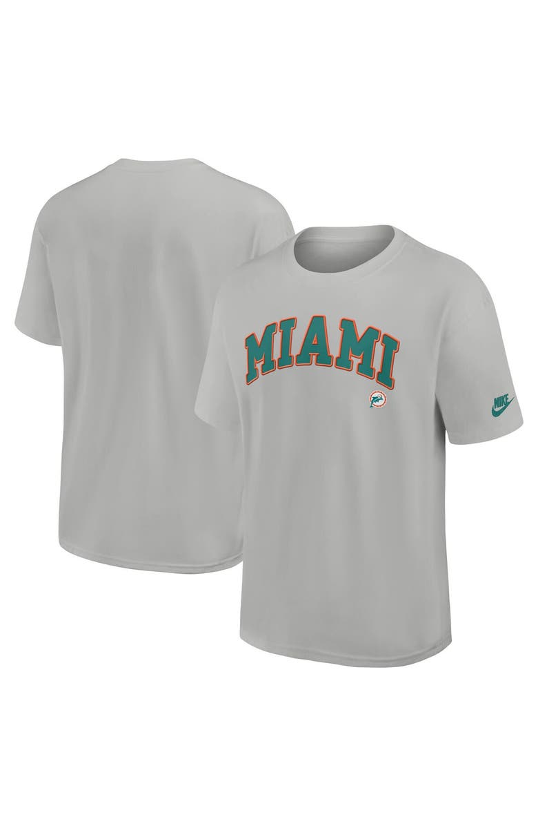 Nike Men's Nike Silver Miami Dolphins Rewind Max90 Statement T-Shirt, Main, color, 