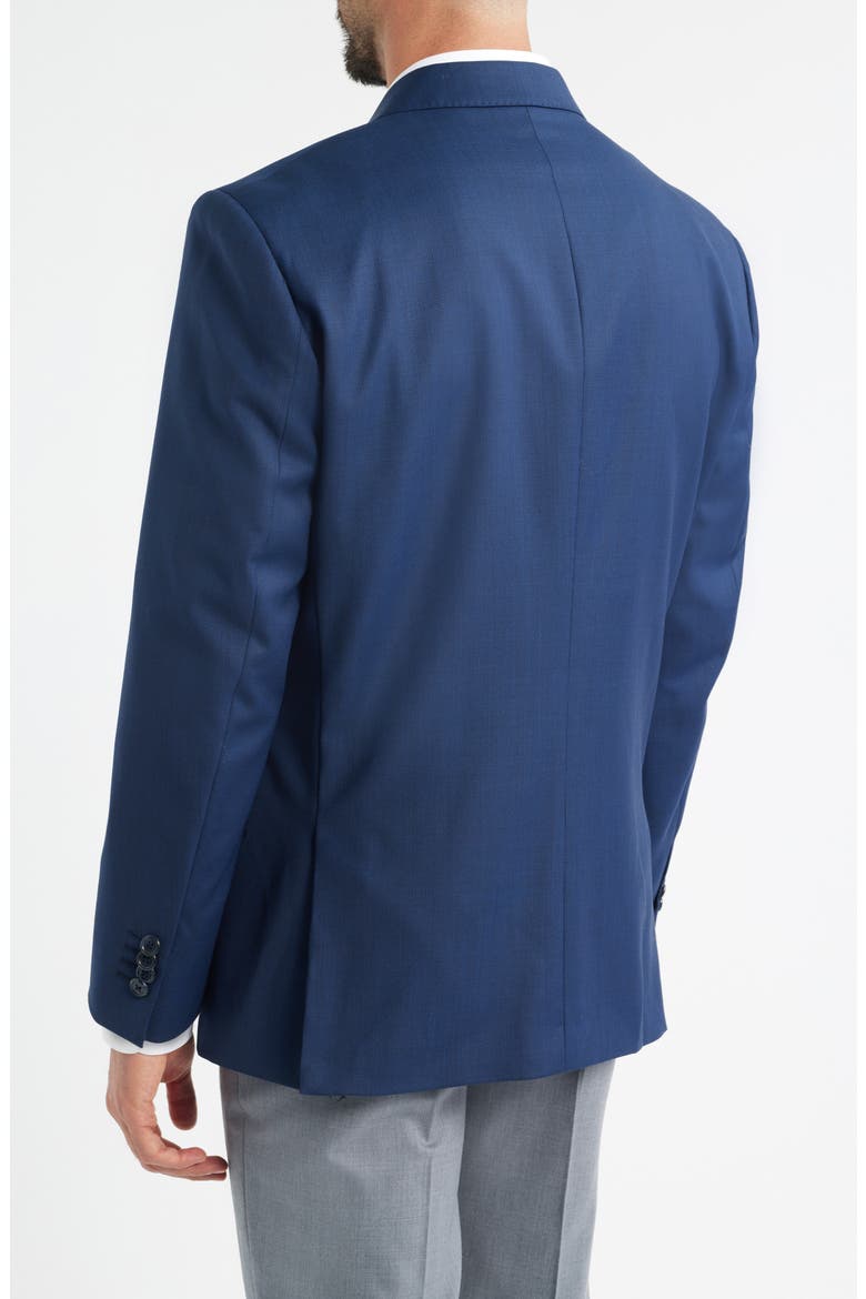 Navy Textured Wool Blend Sport Coat, Alternate, color, NAVY