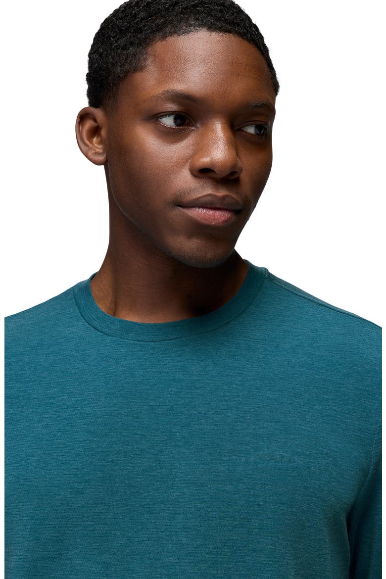 Tolmie Tech Performance Long Sleeve T-Shirt, Alternate, color, BLUE CORAL HEATHER
