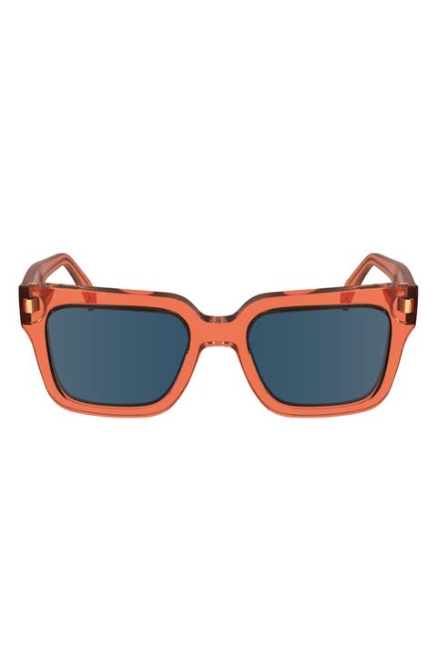 Kenton 52mm Rectangular Sunglasses