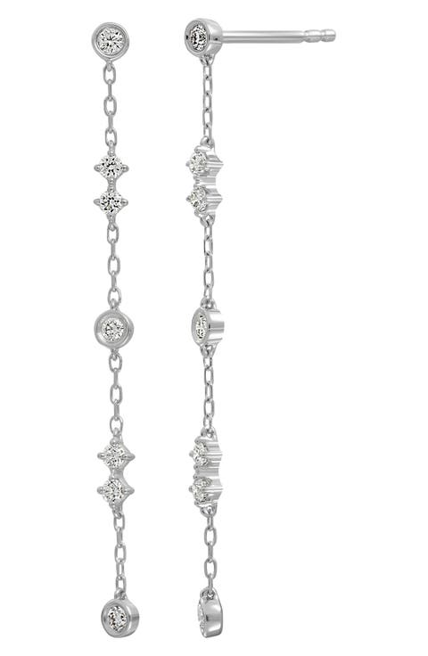 Monaco Diamond Linear Drop Earrings (Nordstrom Exclusive)