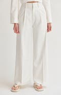 CRESCENT Tailored Wide Leg Trousers
