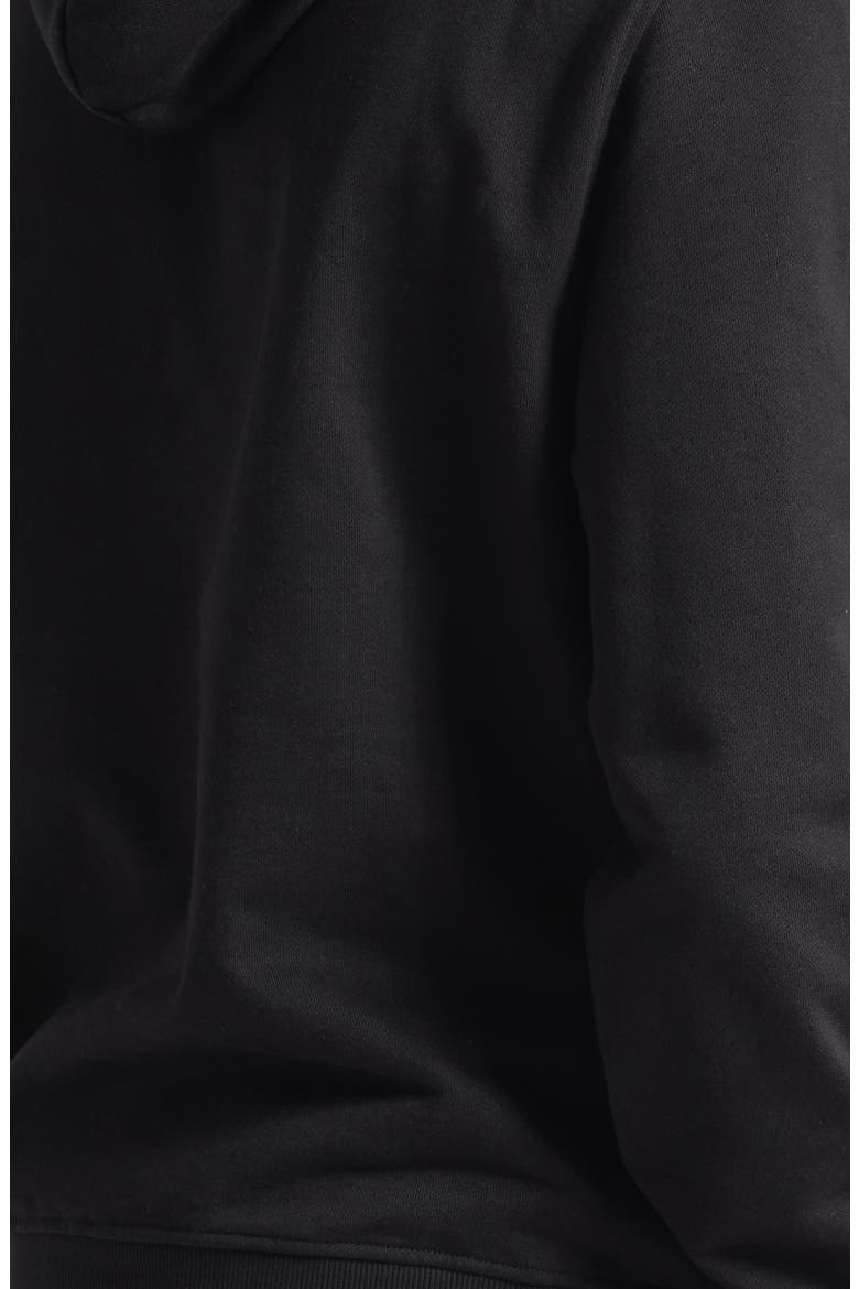 Concepts Organic Cotton Graphic Hoodie, Alternate, color, BLACK