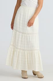 Talisman the Label Aurora Tiered Maxi Skirt