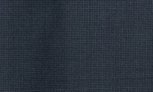 Eterna Modern Fit Merino Wool Button Front Shirt In Blue