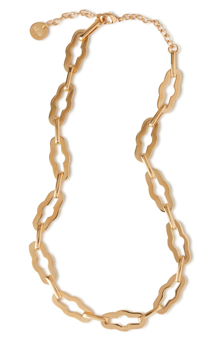 Mulberry Pimlico Chain Necklace, Main, color, 