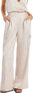 Bishop + Young Pull-On Satin Cargo Pant