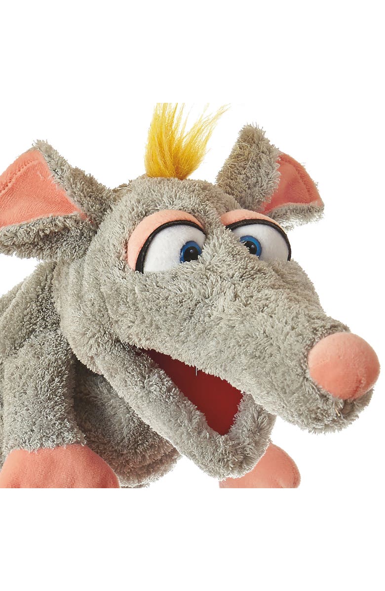 Living Puppets Scraps The Mouse 12 Inch Plush Hand Puppet, Alternate, color, Multicolored