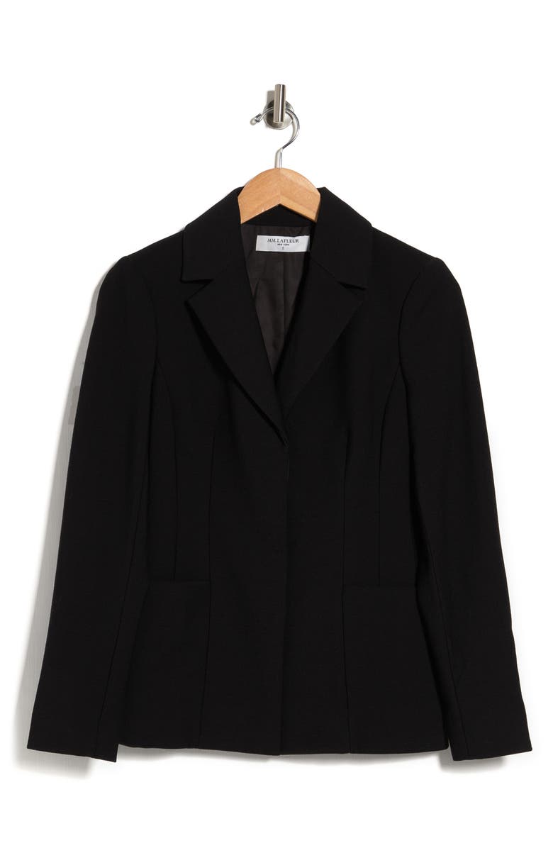 M.M.LaFleur Collins Black Tuxedo Blazer, Alternate, color, 