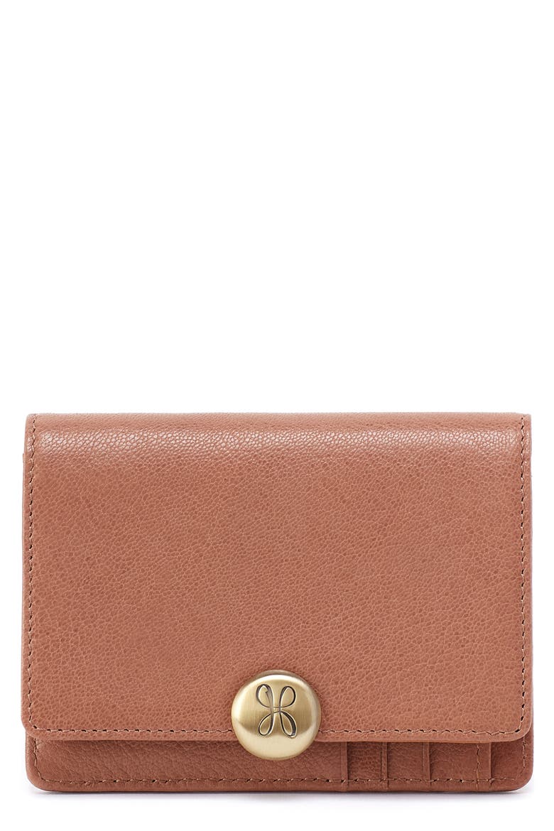 Small Hutton Leather Bifold Wallet (Women) | Nordstrom