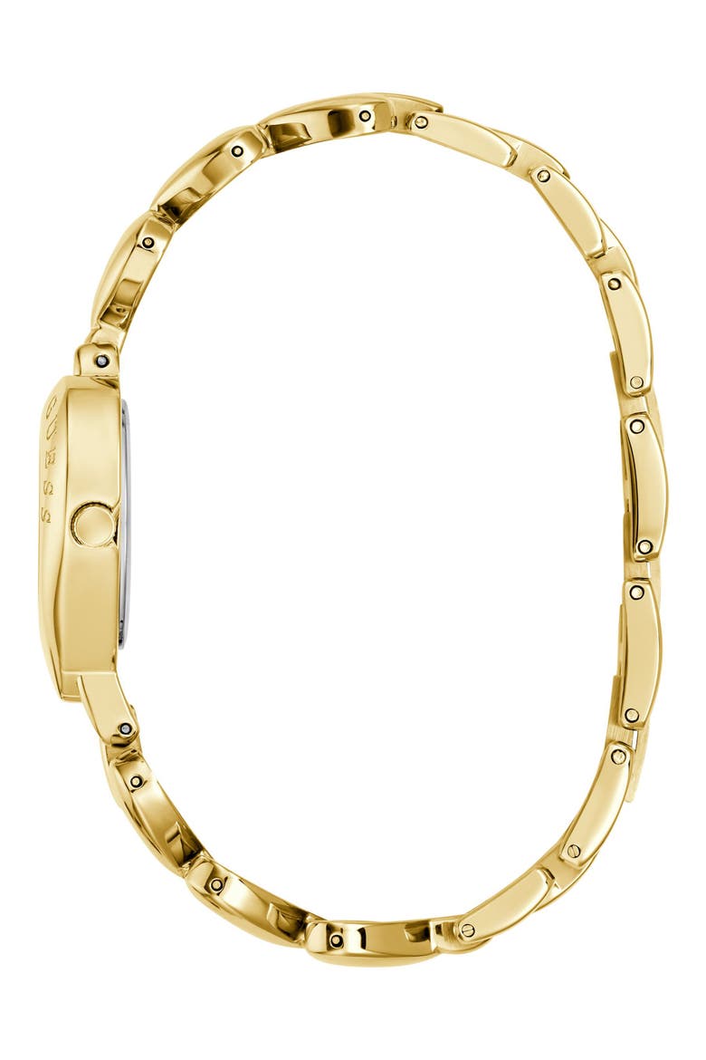 Valerie Heart Bracelet Watch, 28mm, Alternate, color, CHAMPAGNE
