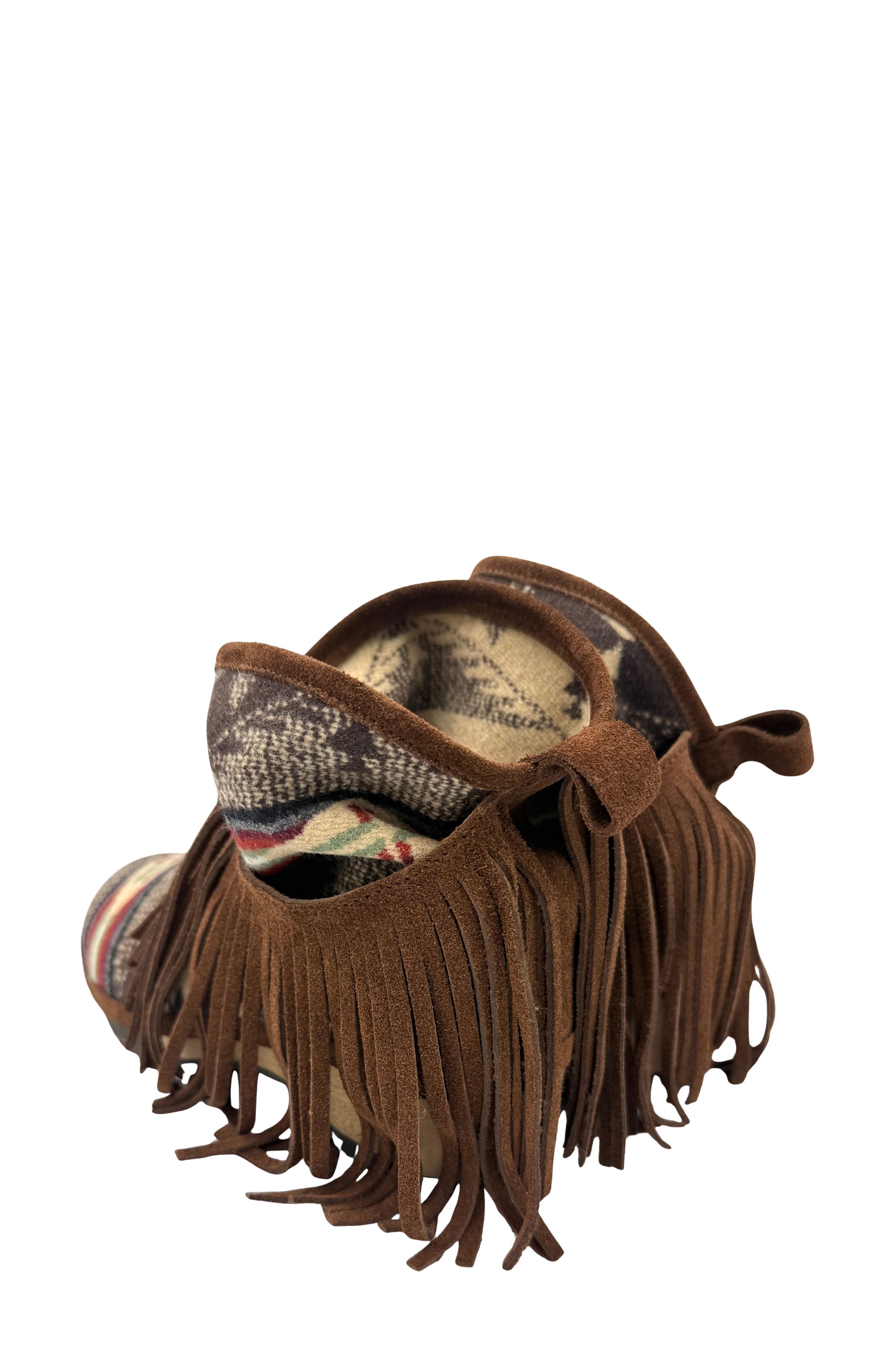 Holly Bootie, Alternate, color, BROWN MULTI