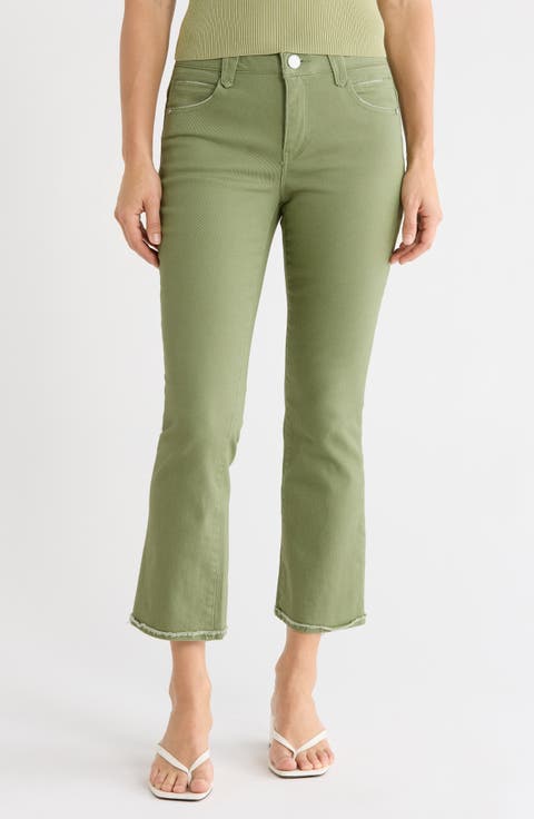 High-Rise Crop Jeans