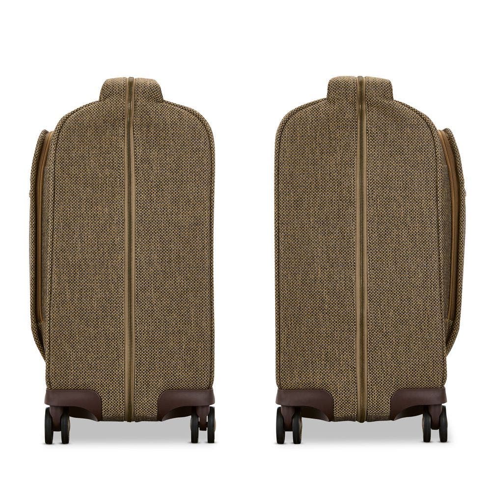 Hartmann Tweed Spinner Garment Bag, Alternate, color, Tweed/Natural Leather