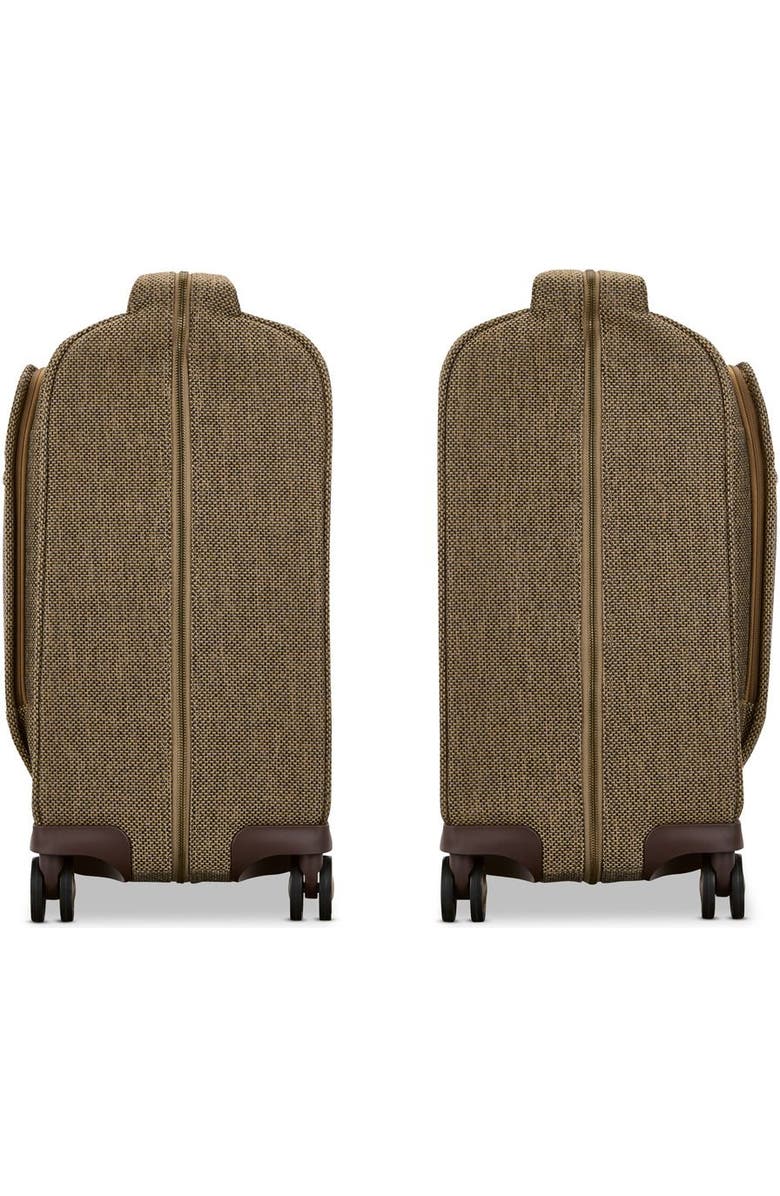 Hartmann Tweed Spinner Garment Bag, Alternate, color, Tweed/Natural Leather