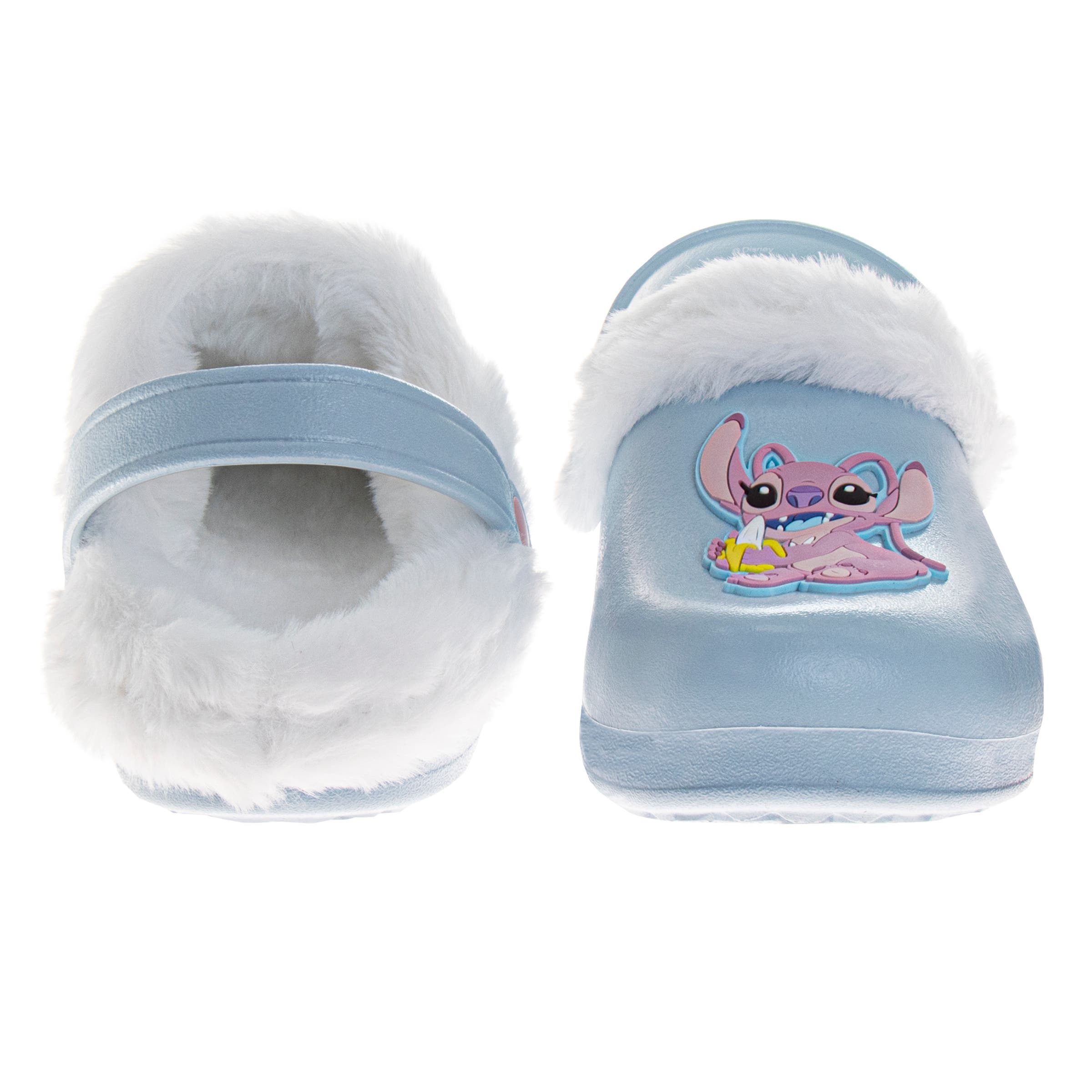 Lilo and Stitch Slip On Clogs , Light Blue, Size 2-3, Alternate, color, Blue