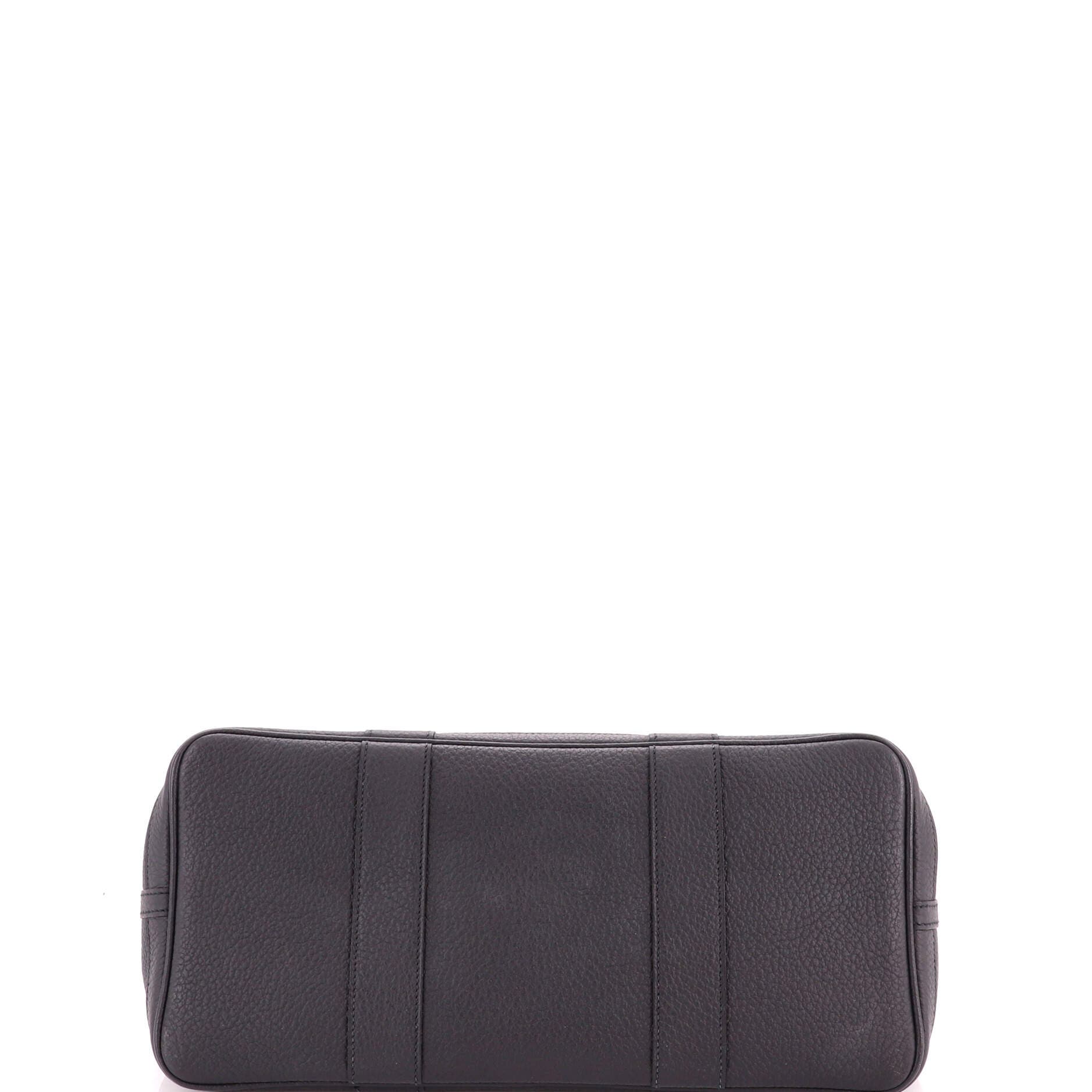 Garden Party Tote Leather 36, Alternate, color, Black