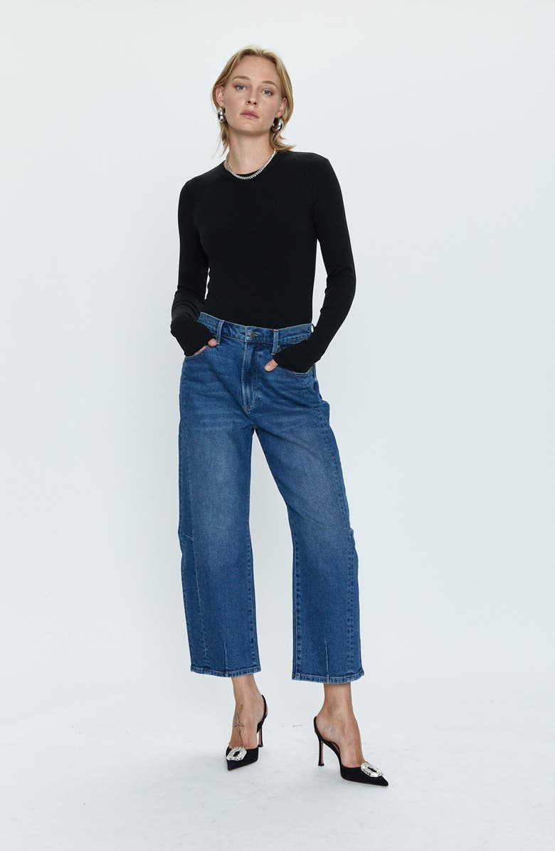 Pistola Eli Ankle Barrel Leg Jeans, Alternate, color, Augustus