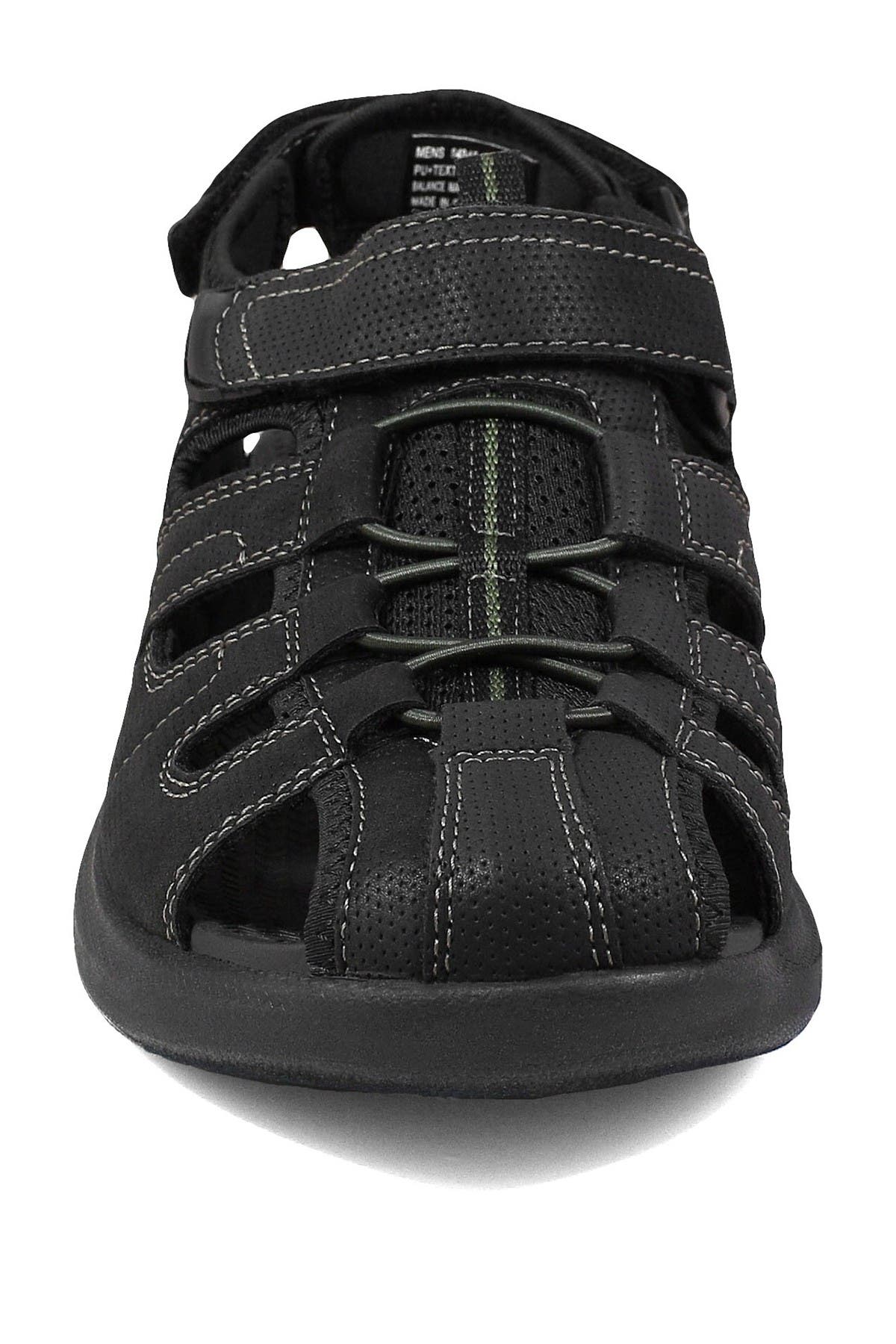 NUNN BUSH Rio Vista Closed Toe Fisherman Sandal - Wide Width Available, Alternate, color, 